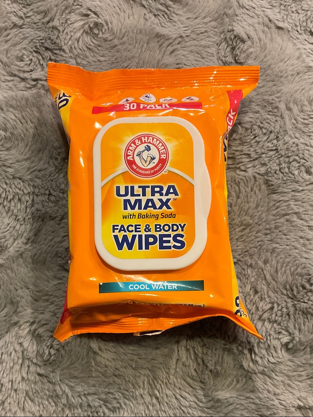 Arm & Hammer Ultra Max Face & Body Wipes – Orange (Cool Water)